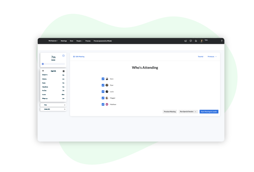 Weekly meetings - 1-1 Meetings2