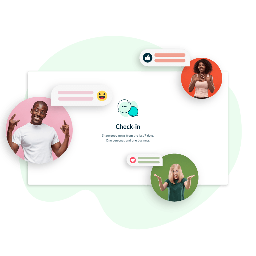 Weekly meetings - Check-in